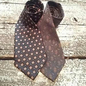 Lot of silk Joseph Abboud ties